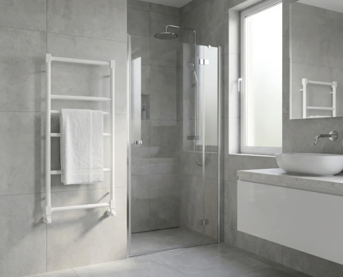 Grzejnik Retro nowoczesny biały